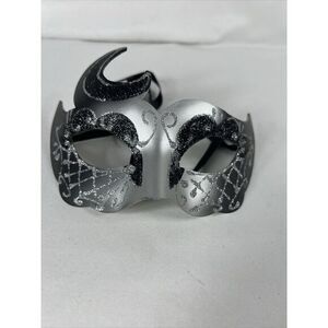 Black Classical Venetian Masquerade Mask Party Prom Mardi Gras Halloween Costume